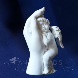 FIGURINE ANGE MAIN DEBOUT