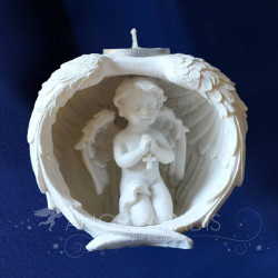PORTE BOUGIE CHERUBIN RECCUEILLEMENT