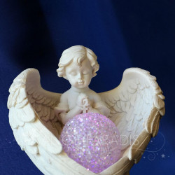 FIGURINE ANGE LUMINEUX