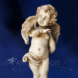 STATUEtte ange patine