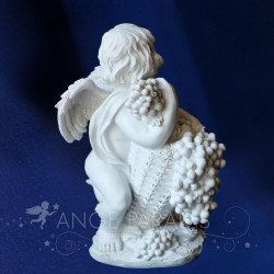 STATUETTE ANGE RAISIN/VIGNE