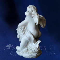 STATUETTE ANGE RAISIN/VIGNE
