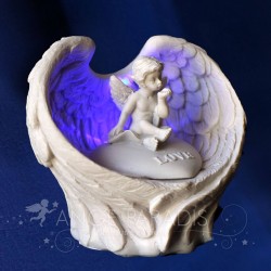figurines d'anges led