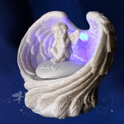 Anges décoratifs qui s'allument