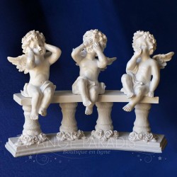 STATUETTE ANGES SAGESSE COLONNADE