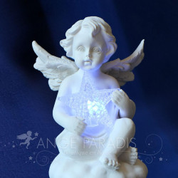 FIGURINE D ANGE LUMINEUX