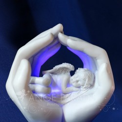 ange lumineux de noel