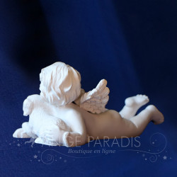 statuettes ANGE AVEC UN CHIEN