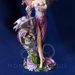Figurine Fée debout Dragons 22cm