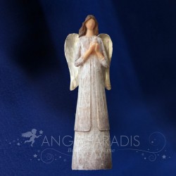 STATUETTE D'ANGE FIGURATIF OISEAU 29cm