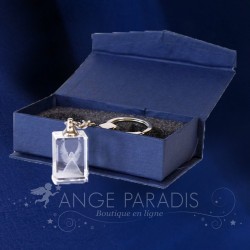 PORTE CLE TRANSLUCIDE ANGE