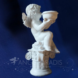 FIGURINES ANGES BOUGEOIRS BLANCS