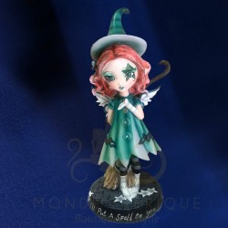 FIGURINE FEE LUTINE ECOSSAISE 19.5CM