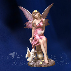 FIGURINE FEE ROSE ENCEINTE