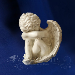 STATUETTE D'ANGE PLEUREUR
