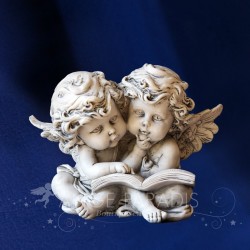 STATUETTE D'ANGE LECTURE