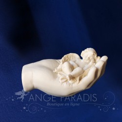 STATUETTE D'ANGE MAIN