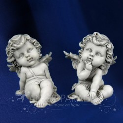 FIGURINES D'ANGES acheter des anges gris