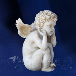 STATUETTE D'ANGE SAGESSE 