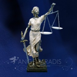STATUETTE D'ANGE JUSTICE
