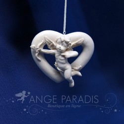 COEUR CUPIDON A SUSPENDRE