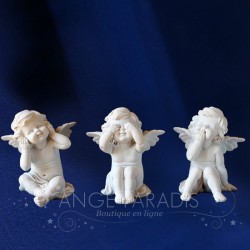 ANGES DE LA SAGESSE AMUSES - Statuette d'ange
