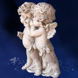 anges en sculptures debout en platres