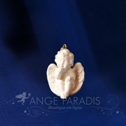 PORTE CLE ANGE COEUR