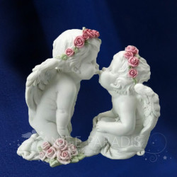 STATUE ANGES BISOUS