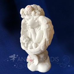 statuette ange enfant