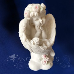 statue ange bebe enfant
