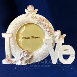CADRE PHOTO ANGE LOVE FANTAISIE