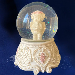 BOULE A NEIGE ANGE GRANDE