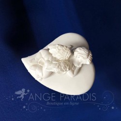 figurine ange coeur