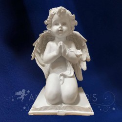 STATUETTE D'ANGE LIVRE 22CM