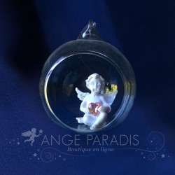 boule de sapin ange noel