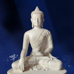 STATUETTE BOUDDHA BLANC