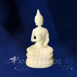 STATUETTE BOUDDHA ALBATRE