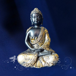 STATUETTE BOUDHA MEDITATION ANCIEN