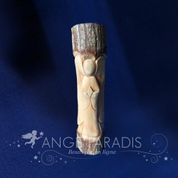 SCULPTURE ANGE BOIS