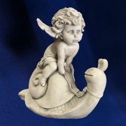 statuette ange animal