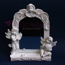 miroir original romantique avec anges