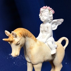 FIGURINE ANGE LICORNE
