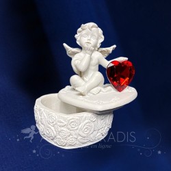Boite de décoration avec un ange