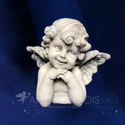 Buste ange sculpture
