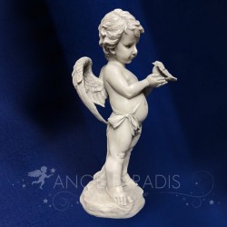 statue ange oiseau