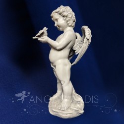 statuette d' ange oiseau