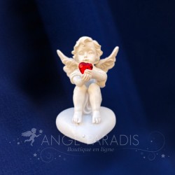 Figurine Angelot Les Coeurs - 7,5cm