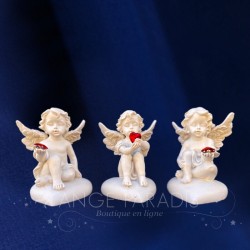 Figurine Angelot Les Coeurs - 7,5cm