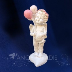 FIGURINES D'ANGES BALLONS DE COEUR